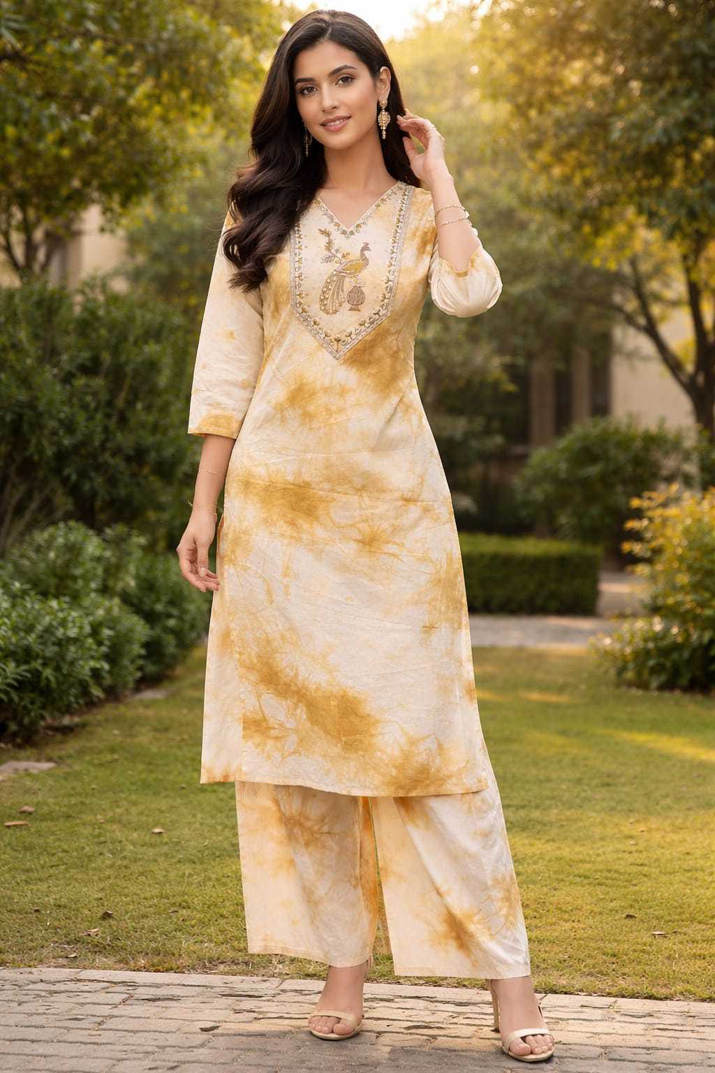 INDIAN CULTURE LAUNCH AMISH-1 COARD SET WITH COTTON FABRICS WHOLSALE IN SURAT
