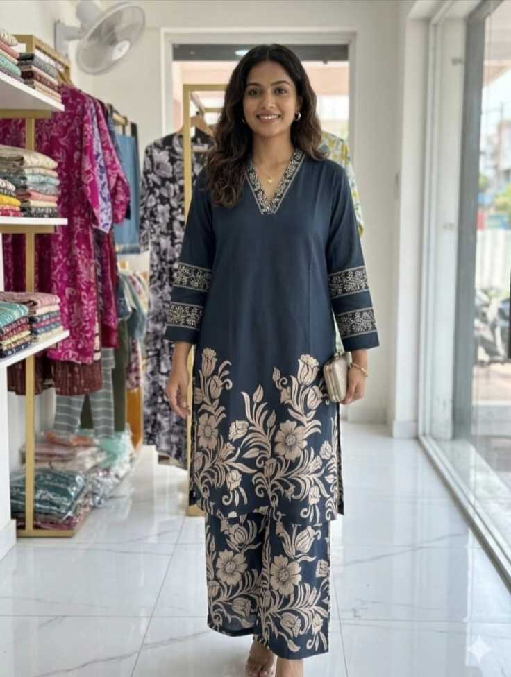 INDIAN CULTURE LAUNCH RIWAAJ -1 HEAVY REYON DAMAN PRINT WTH PLAZZO WHOLESALE IN SURAT