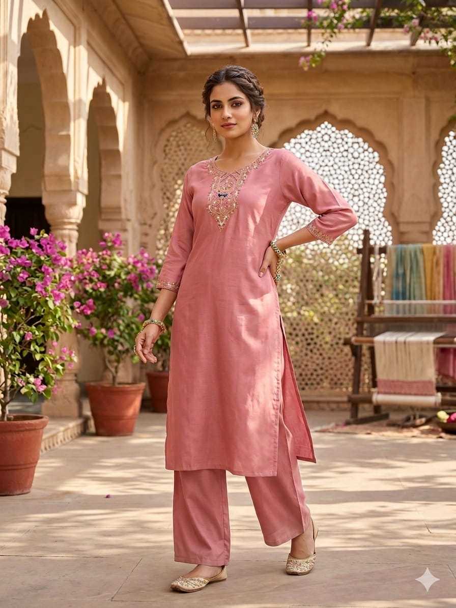 THIS IS  A CHANDERI DIABLE BASE 2 PES SO ITS TO GOOD AND COMFORTABLE IN SUMMER 