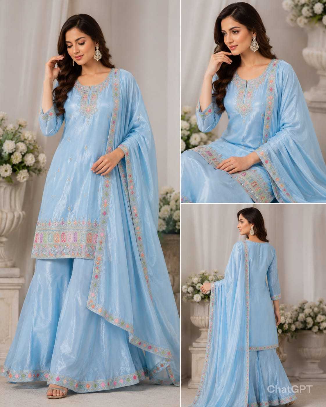VMORA TRENDZ LAUNCH ZOYA -3 NC FANDY PURE VISCOSE FABRIC WITH BEATS WORK WHOLESALE