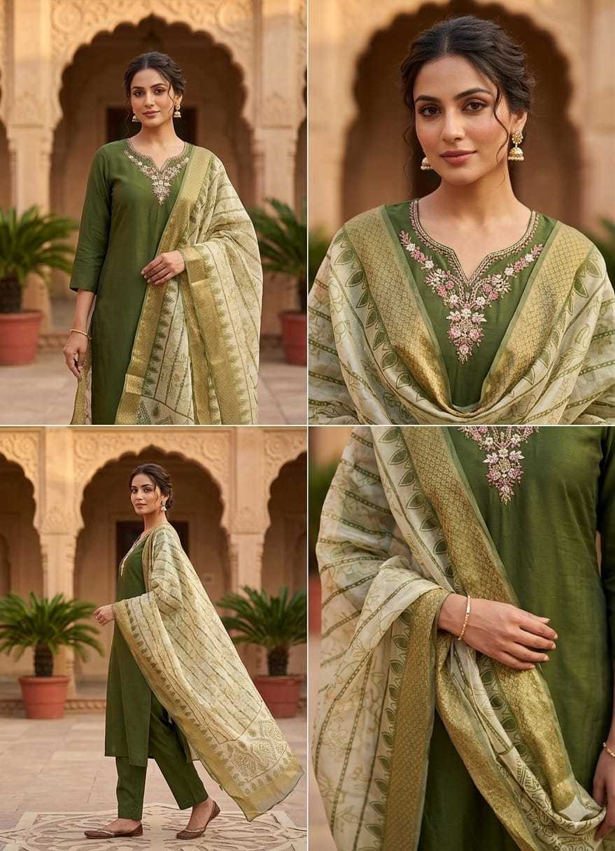 VMORA TRENDZ LAUNCHING KAJAL INDIAN WEAR 3PCS ALMOST SUPPLY IN KERALA ONLY FOR WHOLESALE